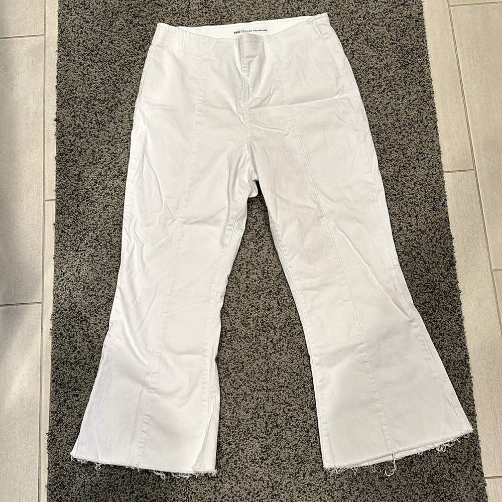 INC denim pull on flare